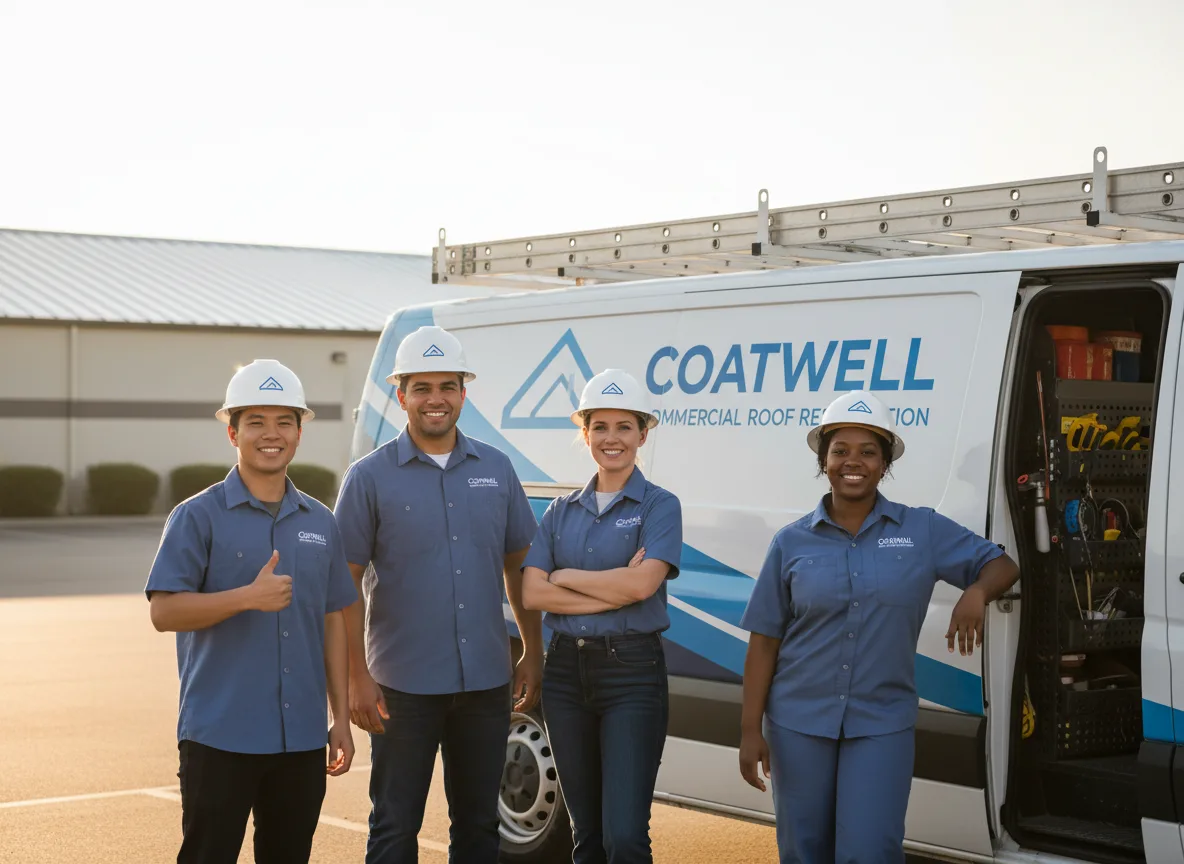 Commercial roof coating company in Guthrie, TX